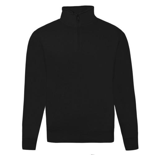 Russell Authentiek sweatshirt met kwartrits voor heren S bordeaux