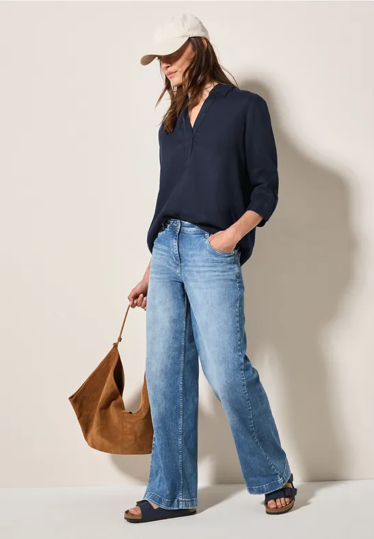 Cecil Lange linnen blouse