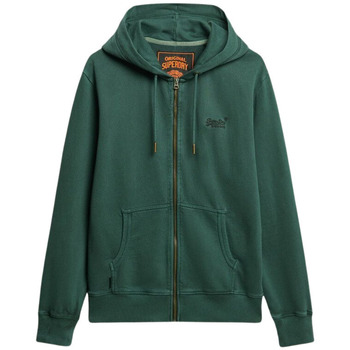 Superdry Sweater  Sweatshirt à capuche délavé zippé à logo Essential