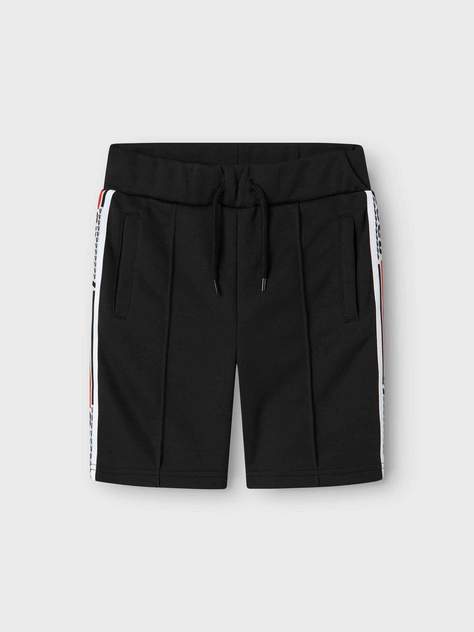 Name it zomer sweat short jongens - zwart - Nkmhakka