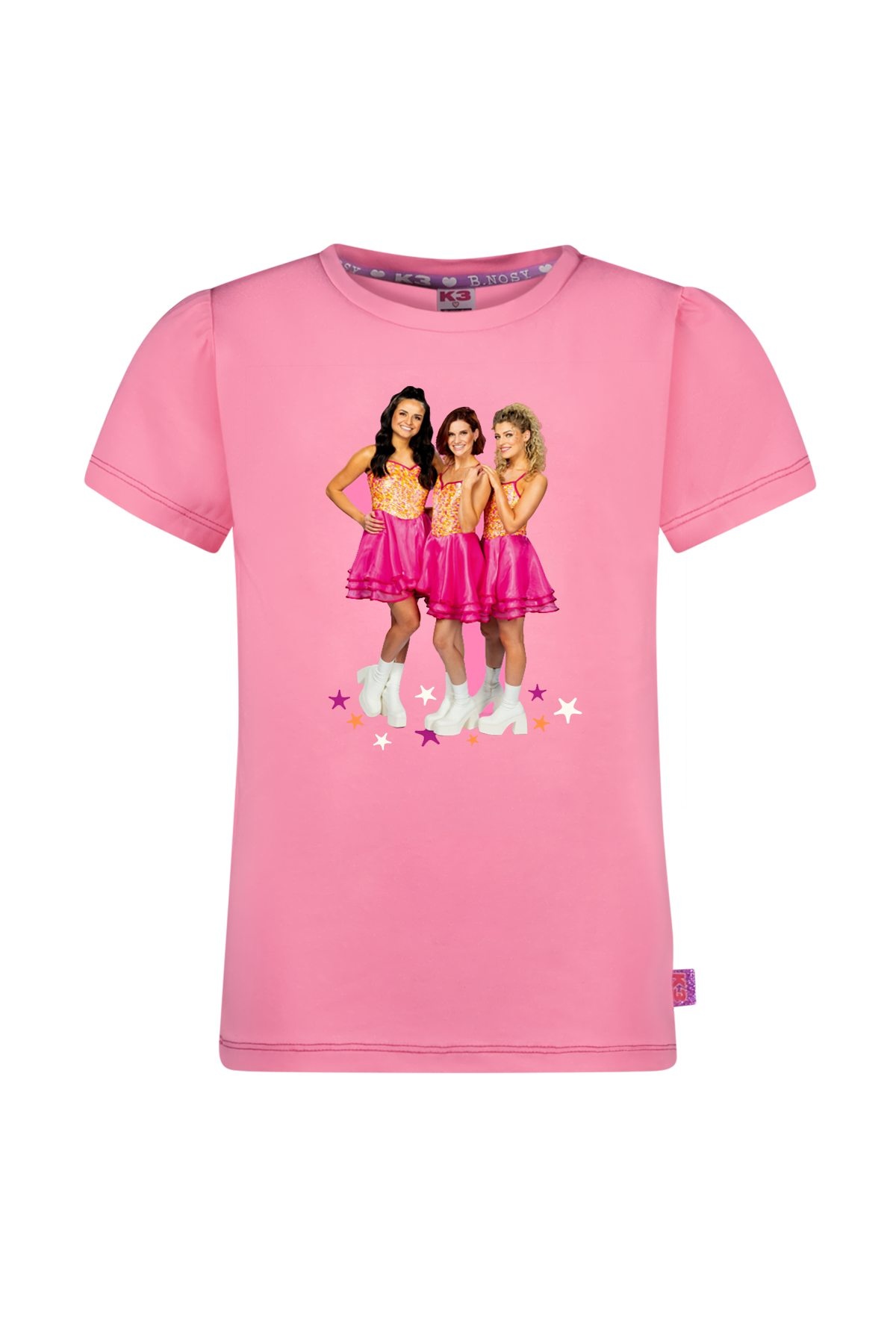 B.Nosy zomer t-shirt meisjes - K3 - suiker roze - Tammy