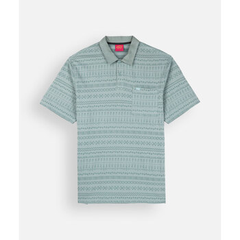 Oxbow Polo Shirt Korte Mouw  Jacquard polo met korte mouwen SICK