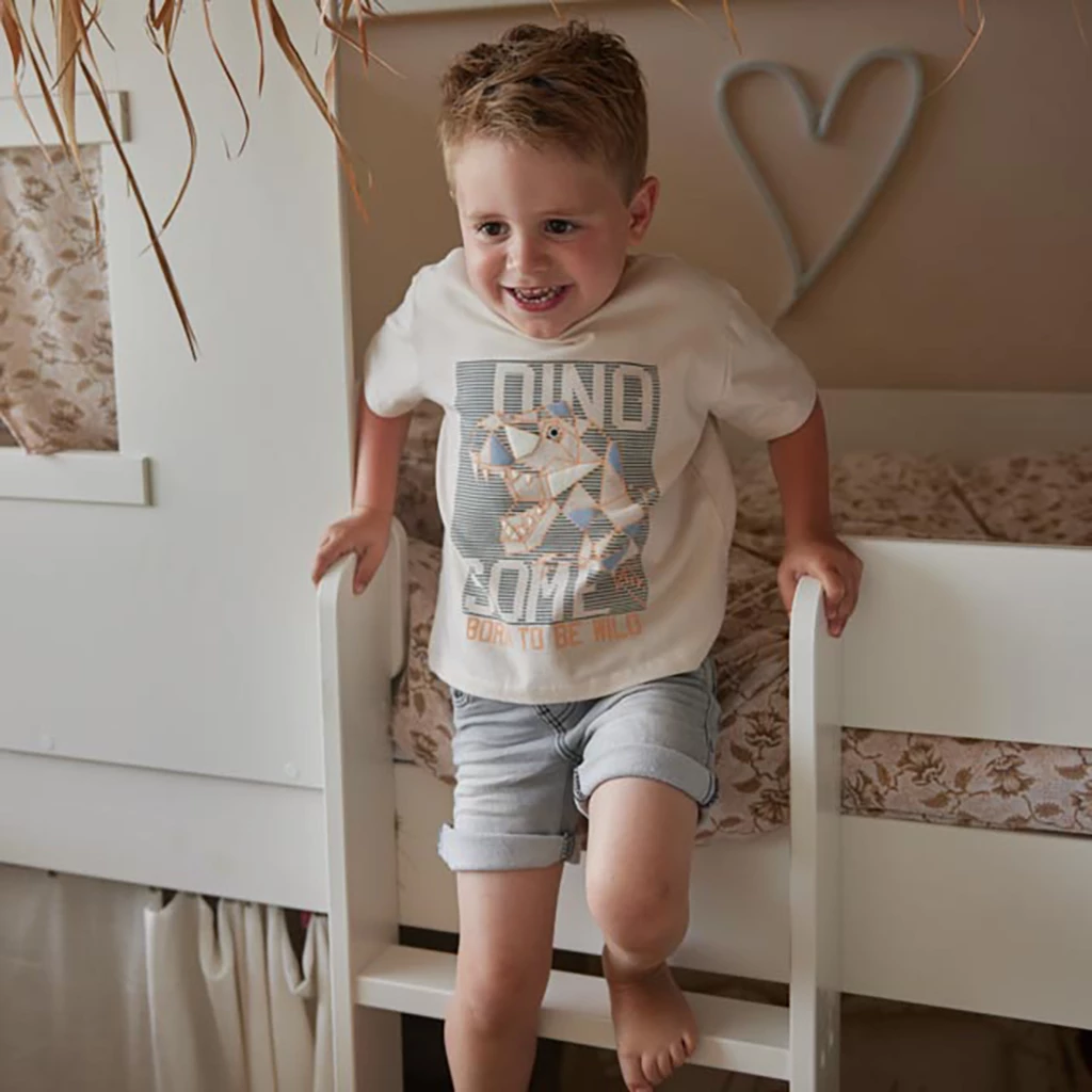 Dirkje-collectie Kort spijkerbroekje (grey jeans)