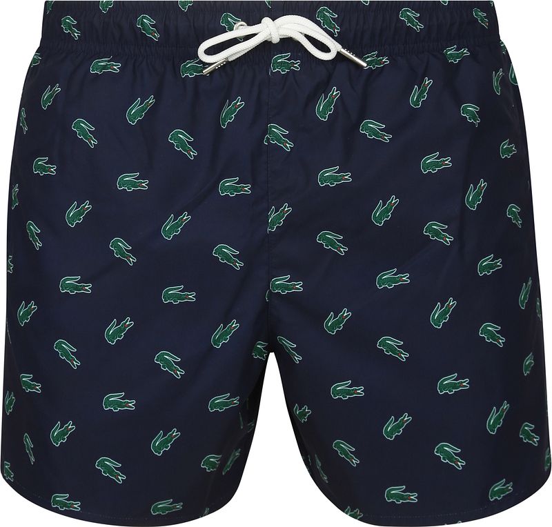 Lacoste Zwembroek Logo Navy