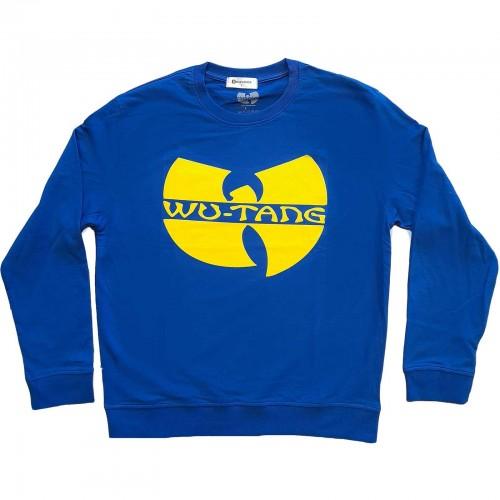 Wu-Tang Clan Unisex sweatshirt met logo voor volwassenen XS blauw