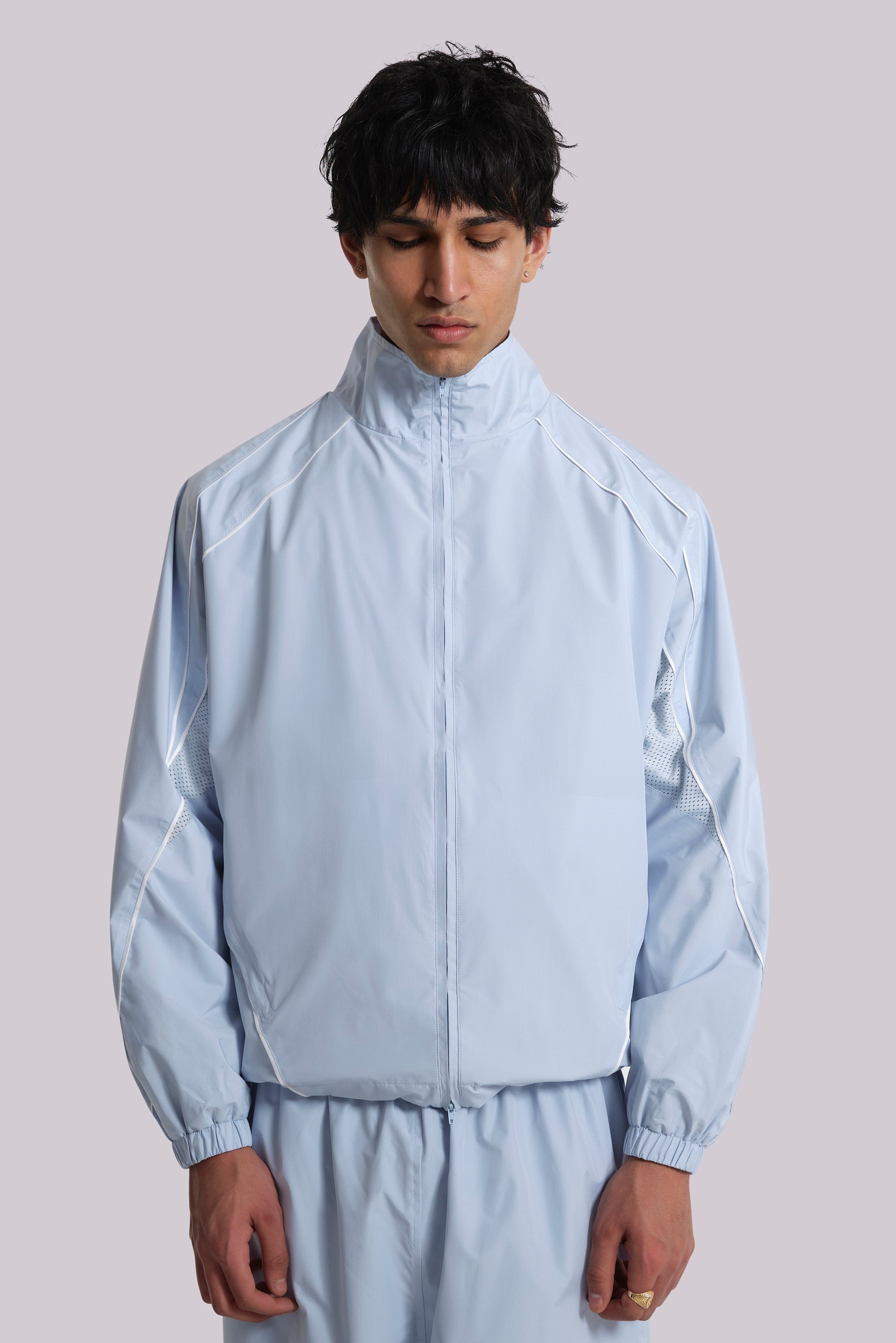 Jaded Man Blue Vapor Tracksuit Top