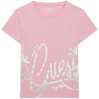 Guess T-shirt Korte Mouw  T-shirt fille Midi