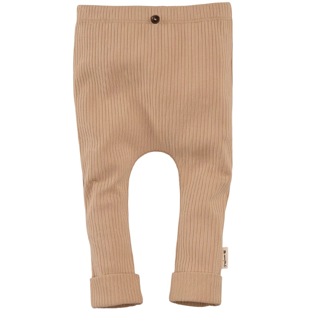 Z8-collectie Broekje UNI rib Umi (nougat)