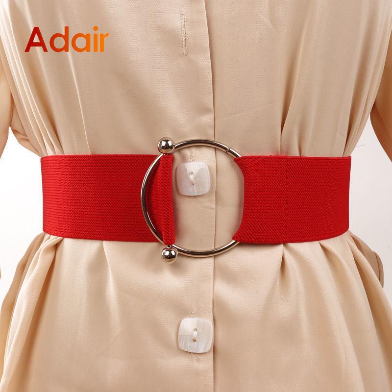 COOLERFIRE FASHION Elastische Riem Voor Dames Mode Vrouwelijke Designer Jas Jurk Effen Kleur Vrouwen Taille Riemen Hoge Kwaliteit Luxe Stretch Band DT029 70cm wit