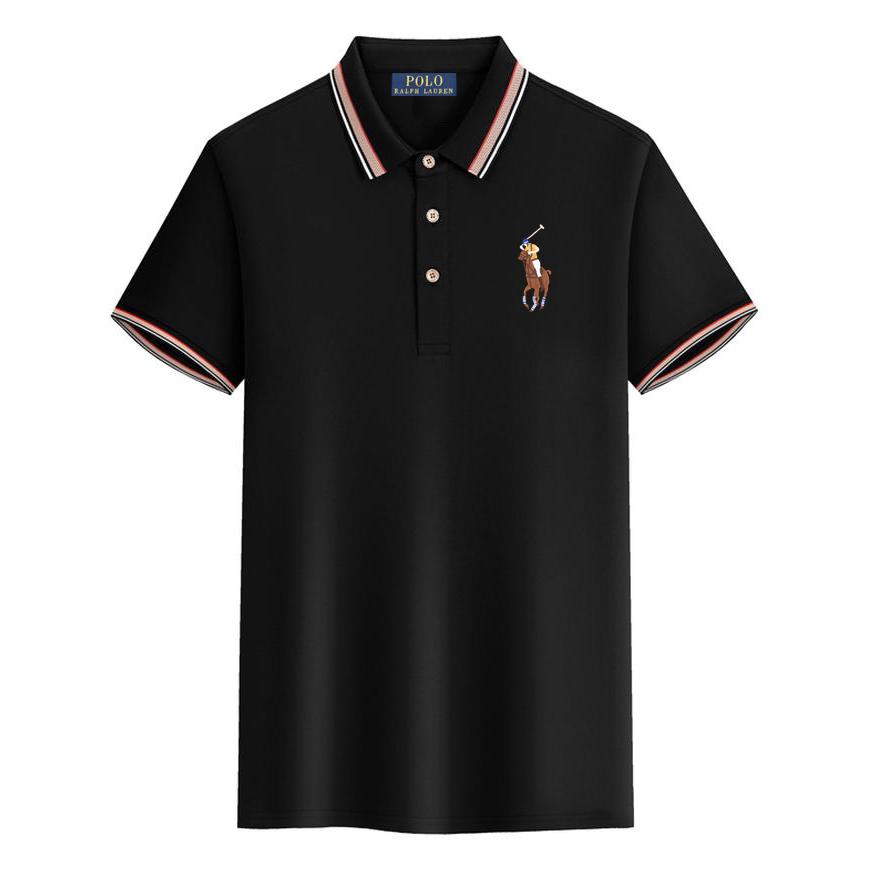 Polo Ralph Lauren Summer 2025 New Colorful Pony Embroidered Casual Sports Collar Polo Shirt, Quick Drying Polo Shirt S