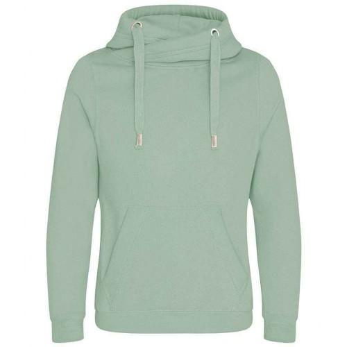 Awdis Unisex volwassen kruishalshoodie XS