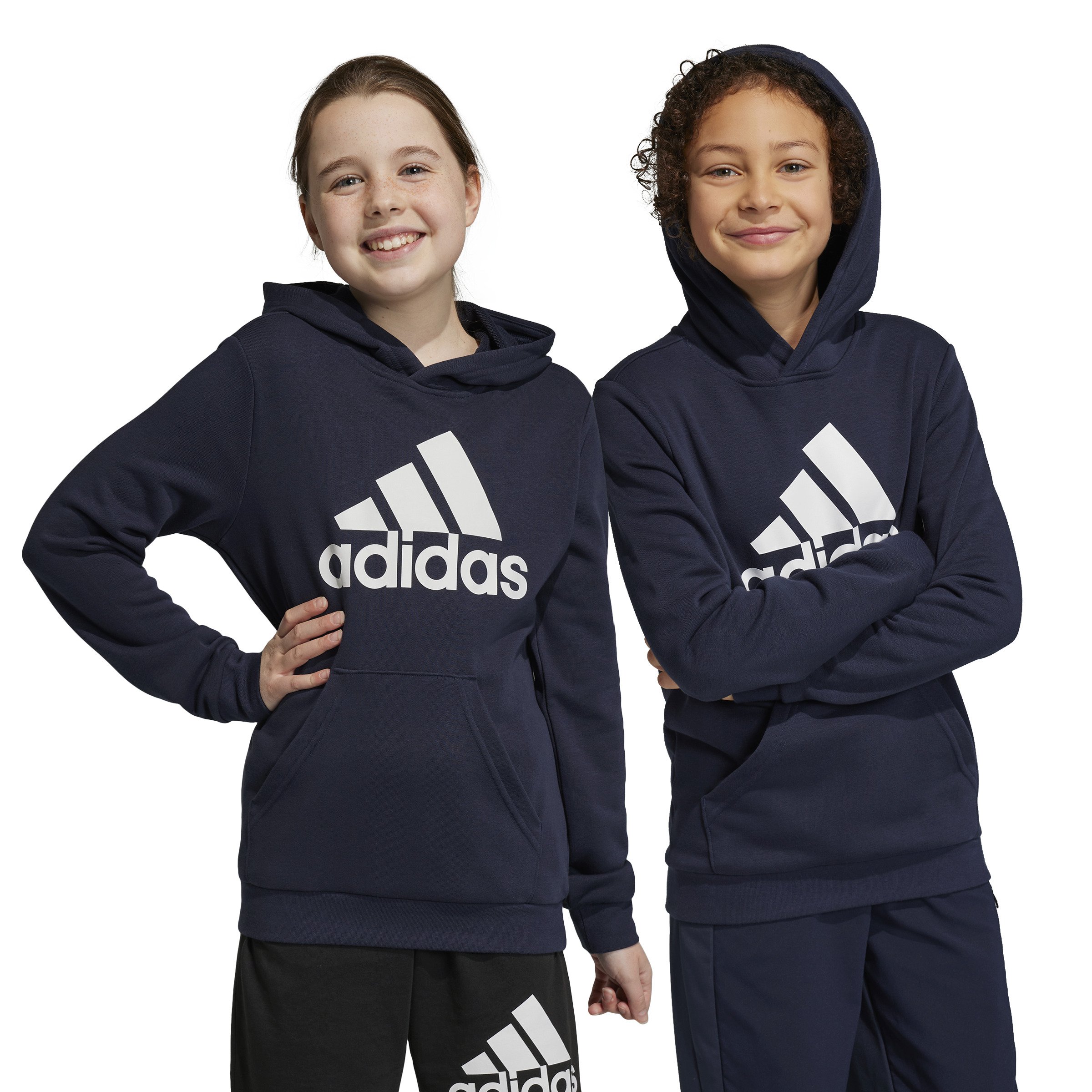 Adidas Sportswear Hoodie BIG LOGO ESSENTIALS COTTON HOODIE