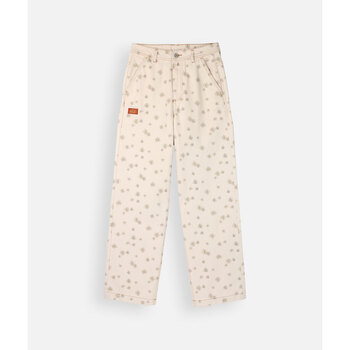 Oxbow Broek  Losse bedrukte denim broek MARGARIDA