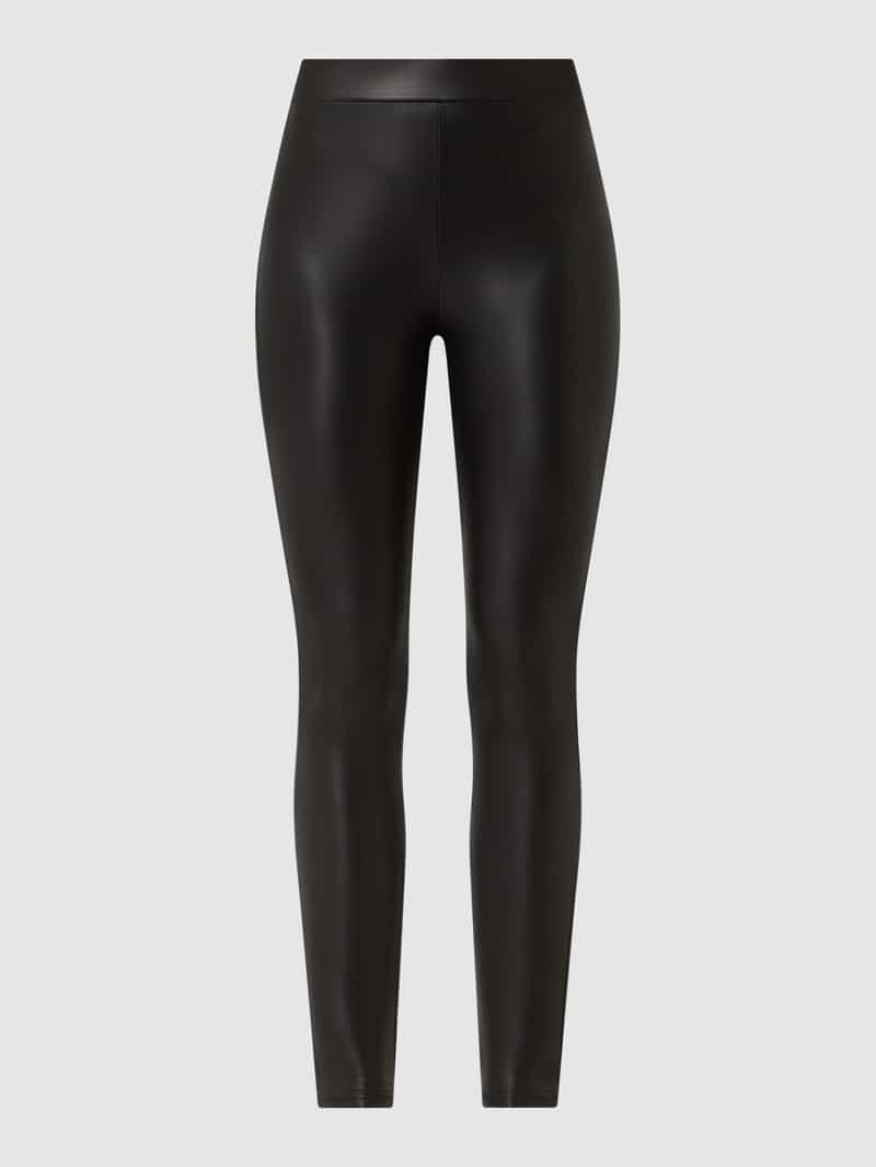 Only Imitatieleren broek ONLCOOL COATED LEGGING NOOS JRS