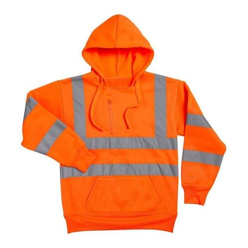 Warrior Heren Hi-Vis Pullover-hoodie L