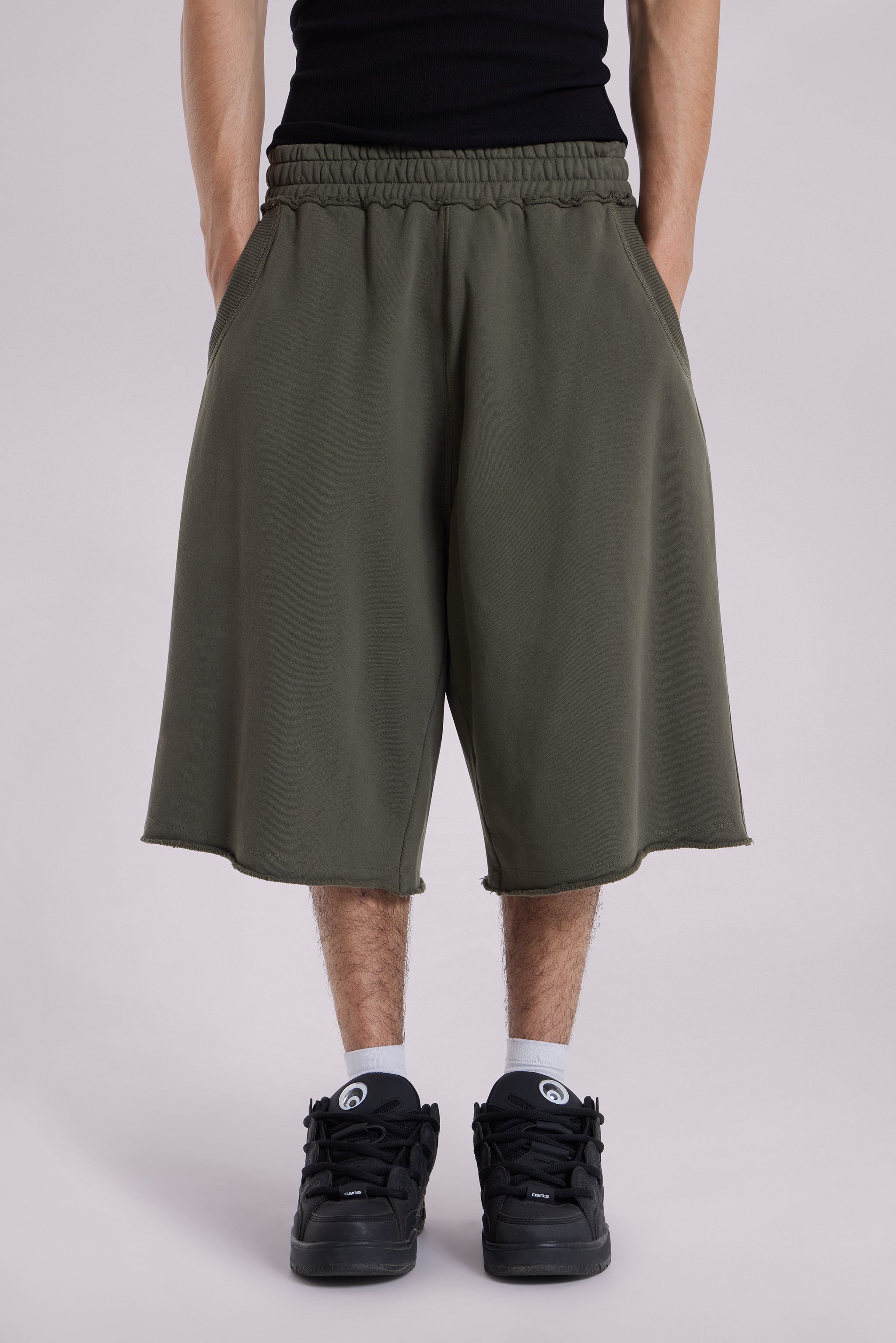 Jaded Man Khaki Monster Shorts