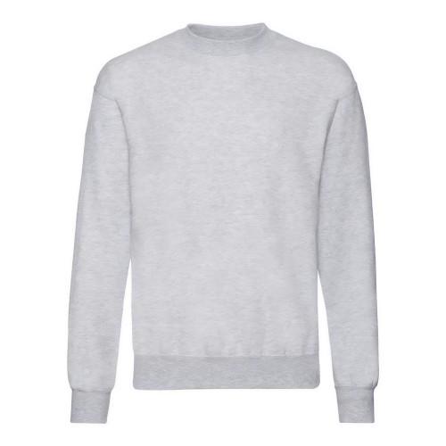 Fruit Of The Loom Unisex Adult Classic Drop Shoulder Sweatshirt S grijs