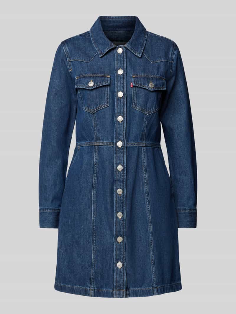 Levi's Jeans jurk FLYNN WESTERN CORE DRES (Nieuwe collectie)