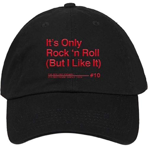 The Rolling Stones Unisex Adult It´s Only Rock N Roll Baseball Cap One Size zwart
