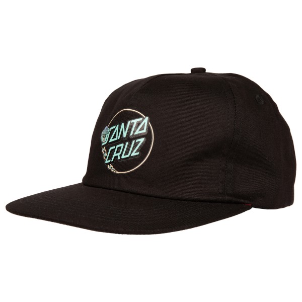 Santa Cruz  Winkowski UFO Dot Snapback - Pet, zwart