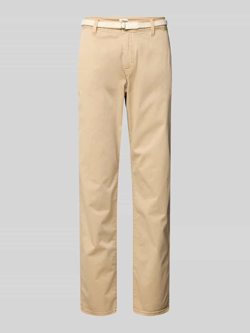 S.Oliver Chino met riem (set, 2-delig)
