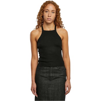 Urban Classics Top  Débardeur à dos croisé tricoté femme Rib