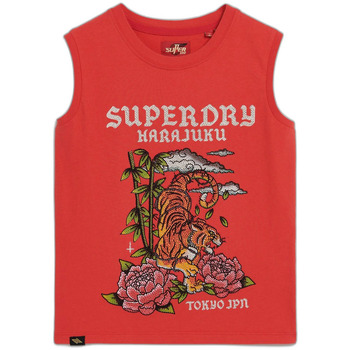 Superdry Top  Débardeur à strass effet tatouage femme