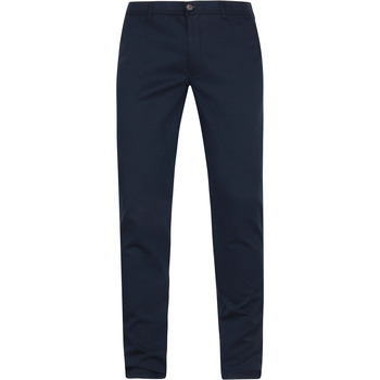 Suitable Broek  Chino Pico Donkerblauw