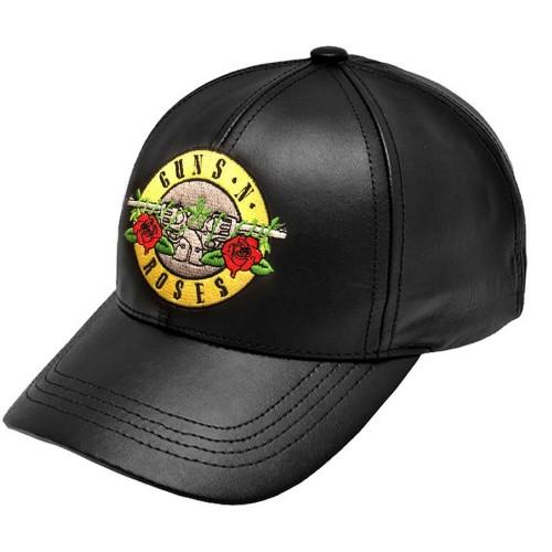 Guns N' Roses Guns N Roses Unisex volwassen GnFnRs kunstleren baseballpet One Size zwart/geel