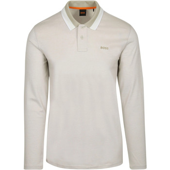 Boss Sweater  Peoxfordlong Polo Beige
