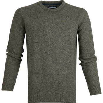 Barbour Sweater  Tisbury Trui Donkergroen
