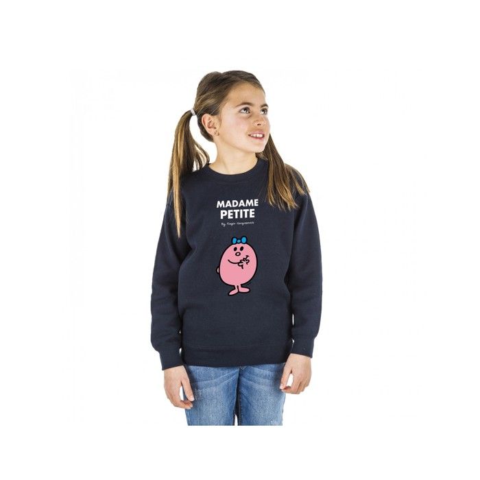 MANI TEXTILE Monsieur Madame - SWEAT FILLE Madame petite 8 ans