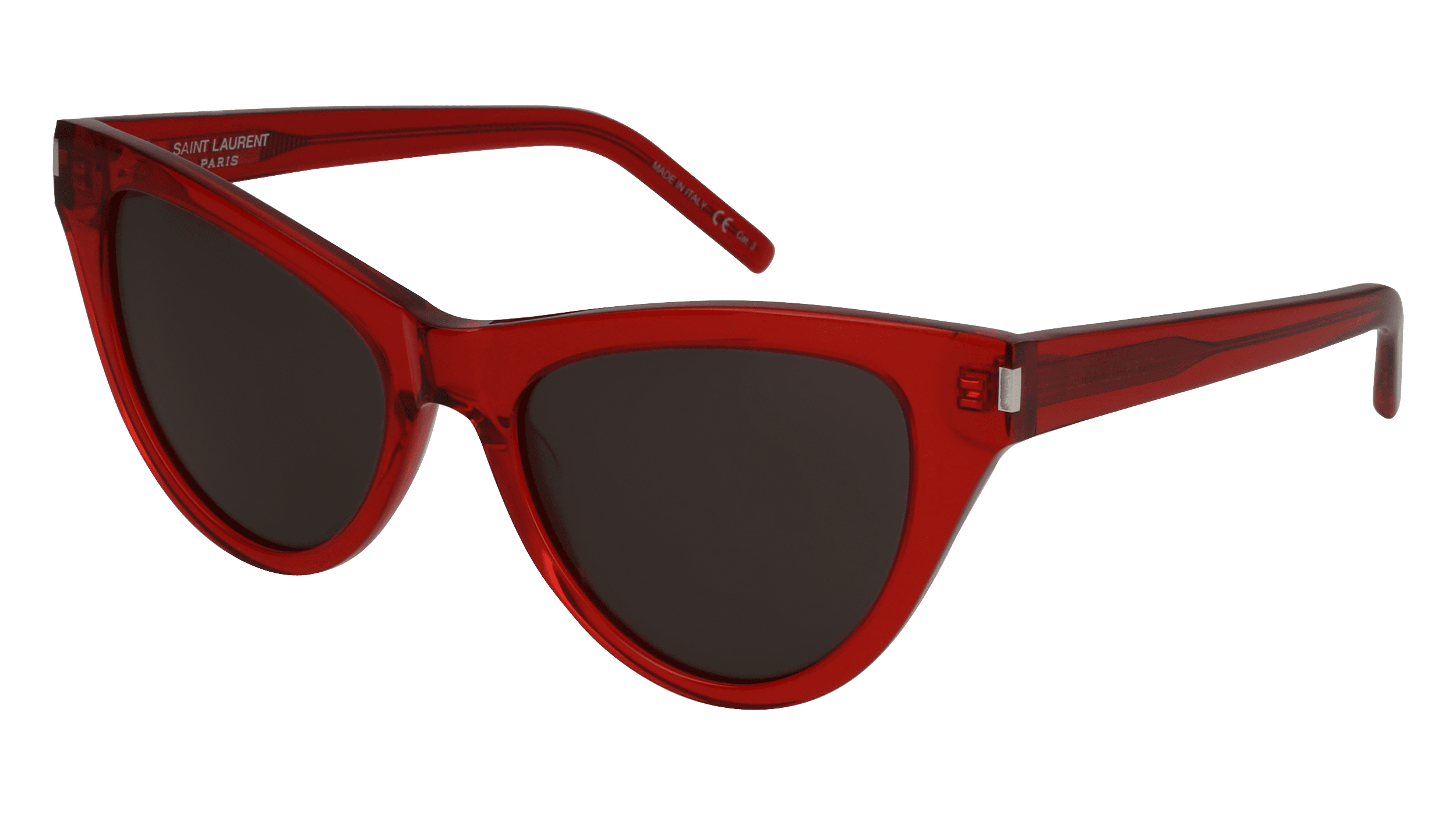 SAINT LAURENT PARIS SL 425 Unisex Zonnebril, rood