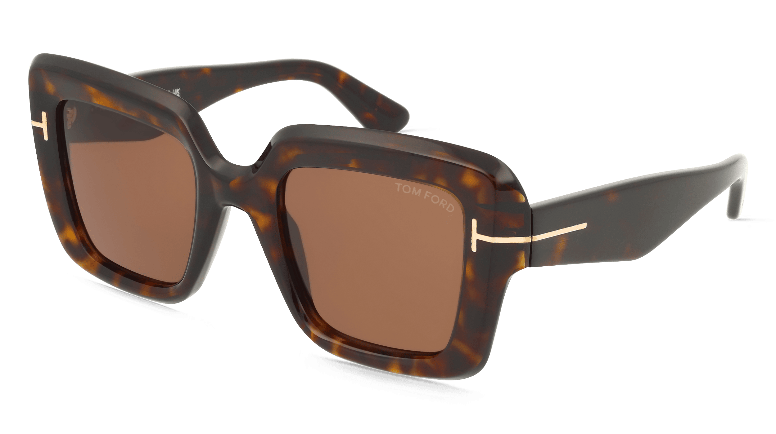 Tom Ford TOM FORD FT1157 ESME Unisex Zonnebril, Havanna donker