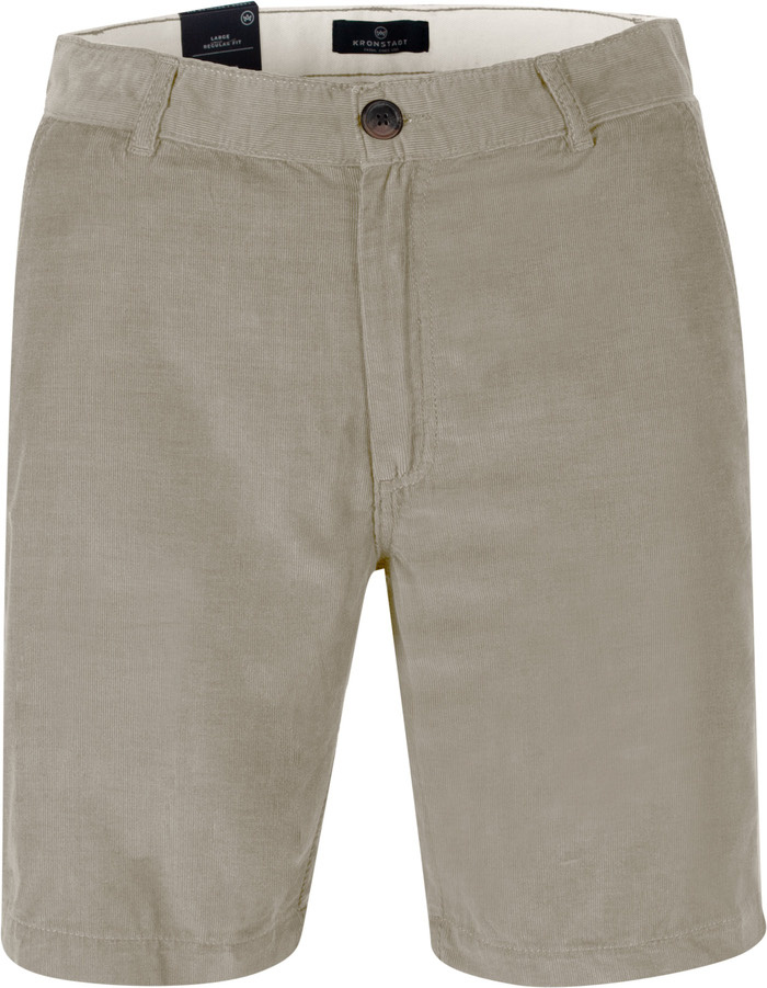 Kronstadt Short ks70009 ksarthur corduroy po28600 955 feather gray