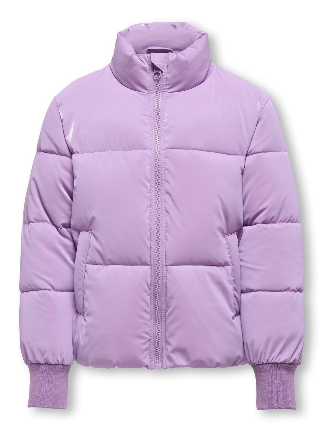 Kids ONLY winterjas meisjes puffer - paars - Kogelise