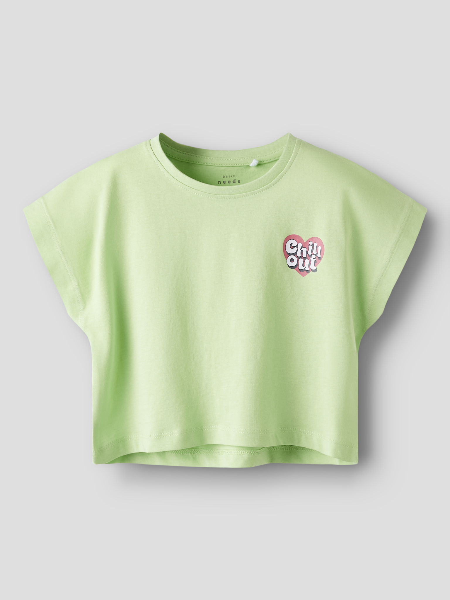 Name it zomer crop top meisjes - groen - NkfVilma