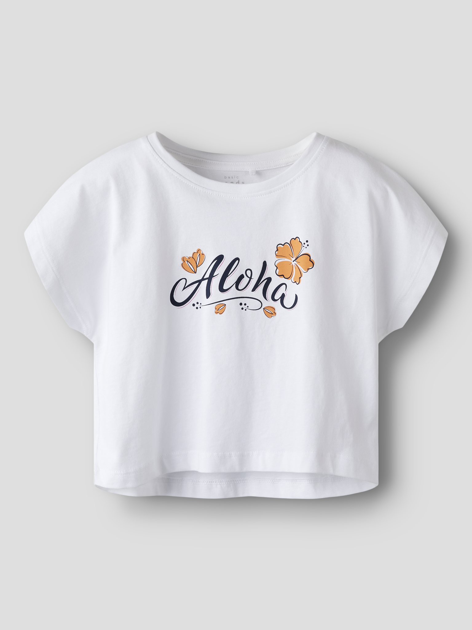 Name it zomer crop top meisjes - wit - NkfVilma