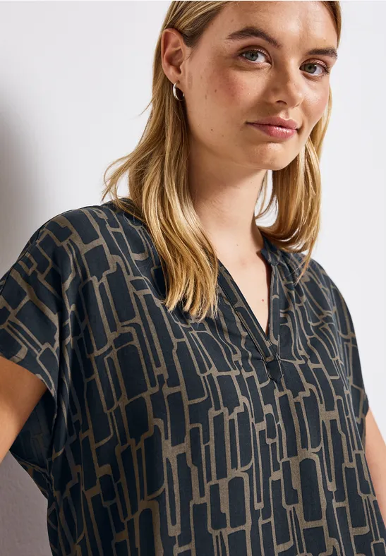 Street One Gedessineerde blouse