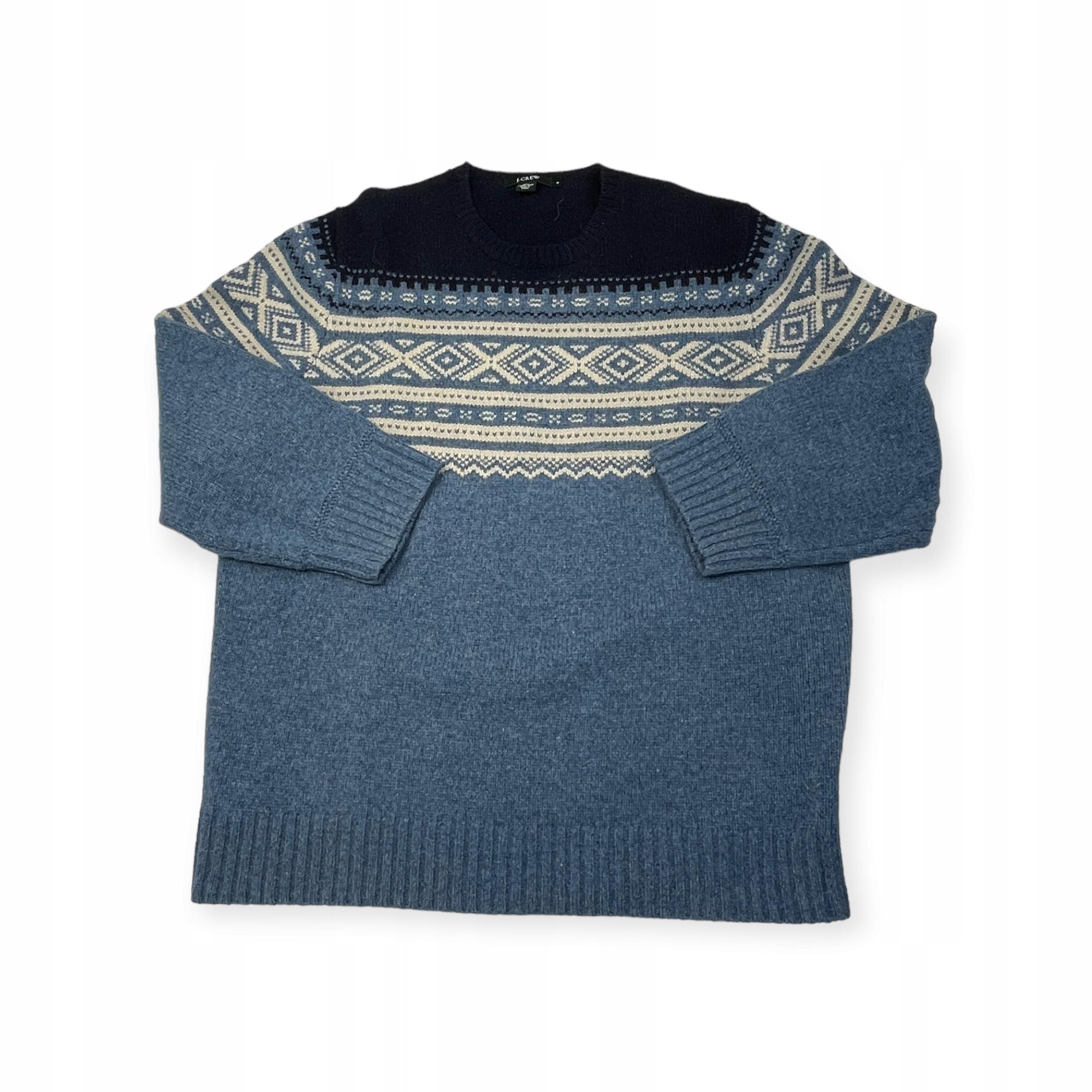 Dossier Sweter męski na dług rękaw J.CREW S - Used