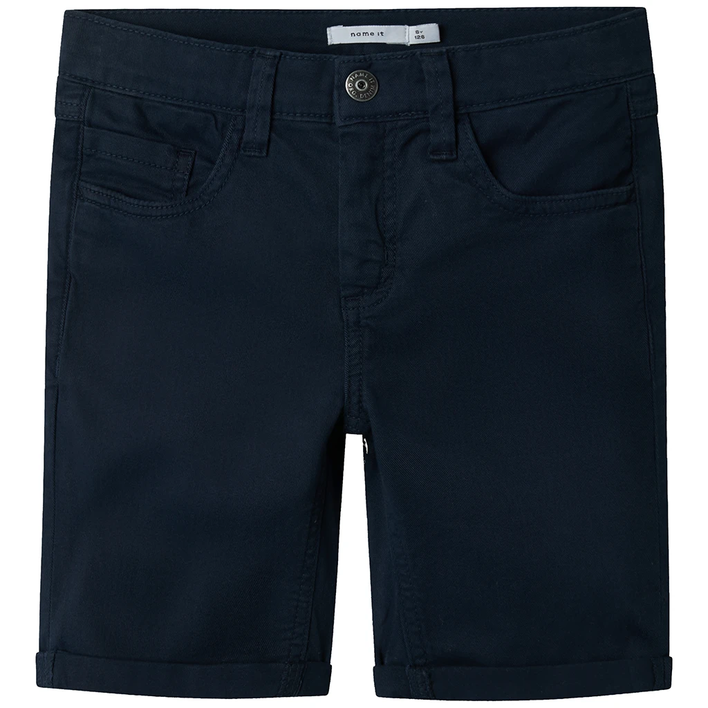 Name It-collectie Nette korte broek twill SLIM FIT Silas (dark sapphire)