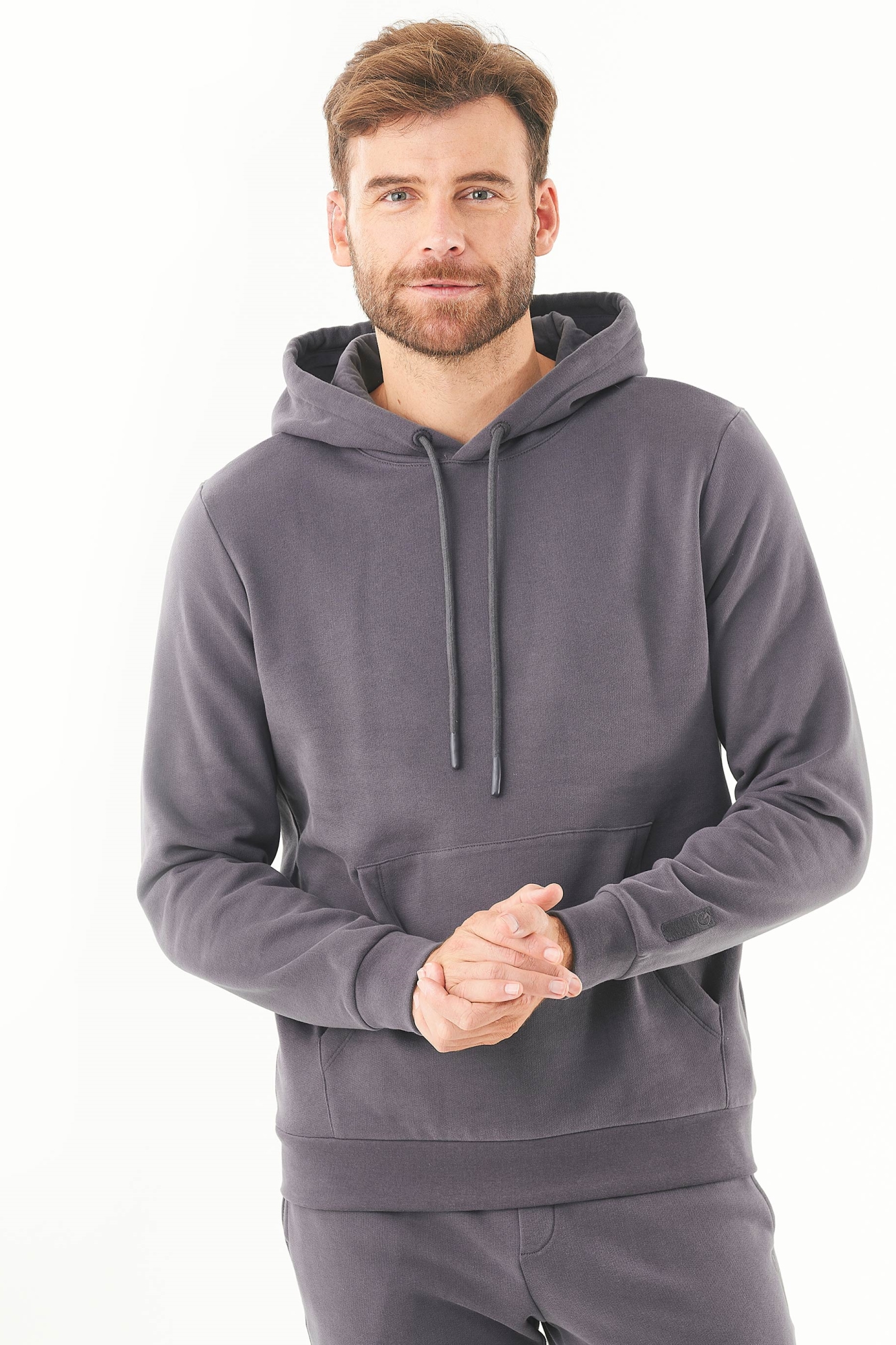 ORGANICATION Herren vegan Kapuzenpullover Shadow