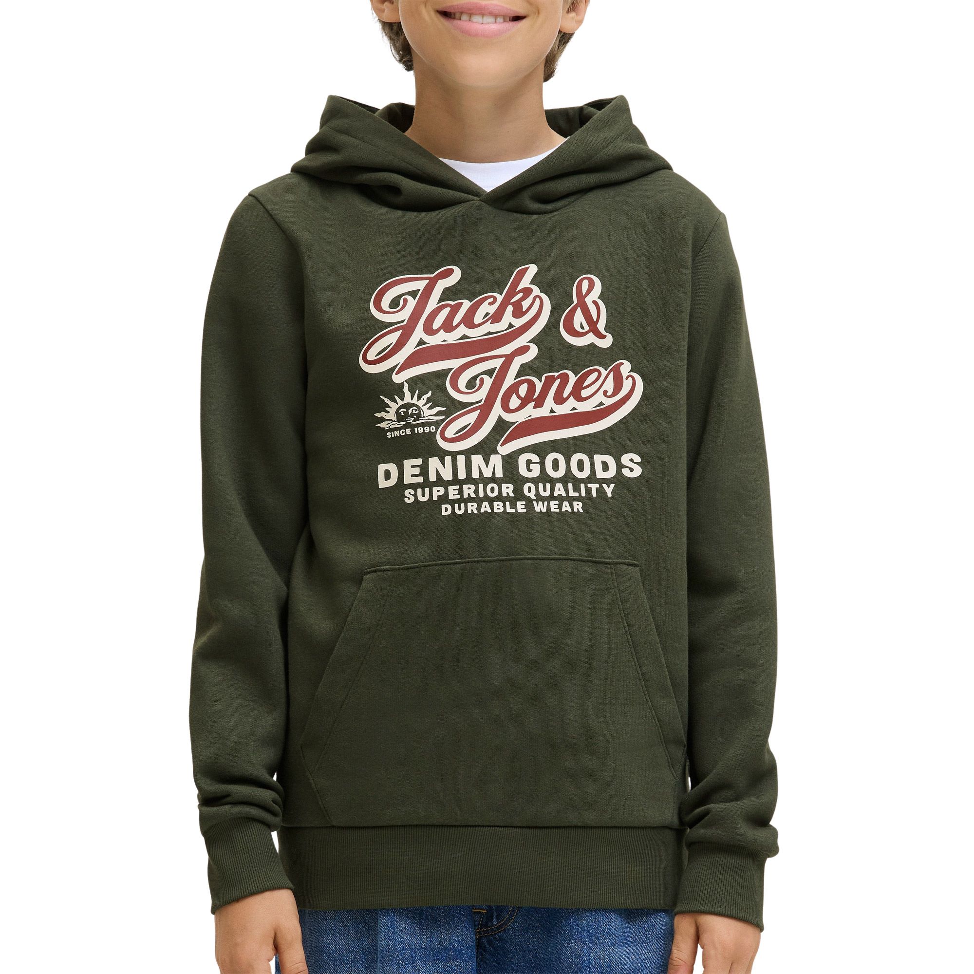 Jack & Jones Logo Hoodie Junior
