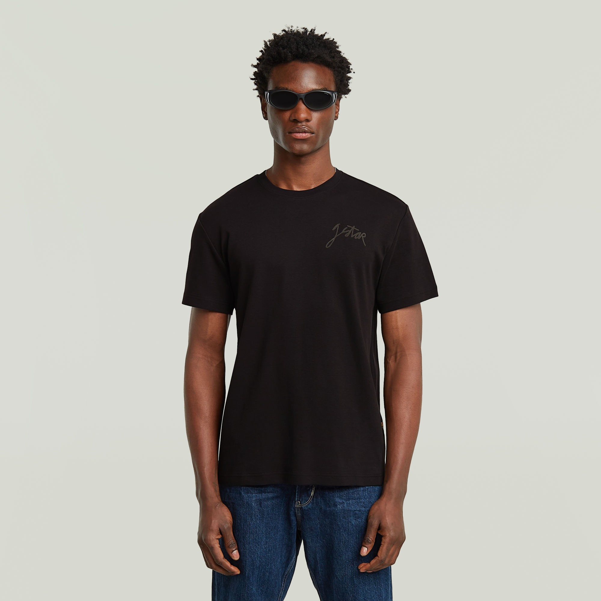 G-Star RAW Script T-shirt - Zwart - Heren