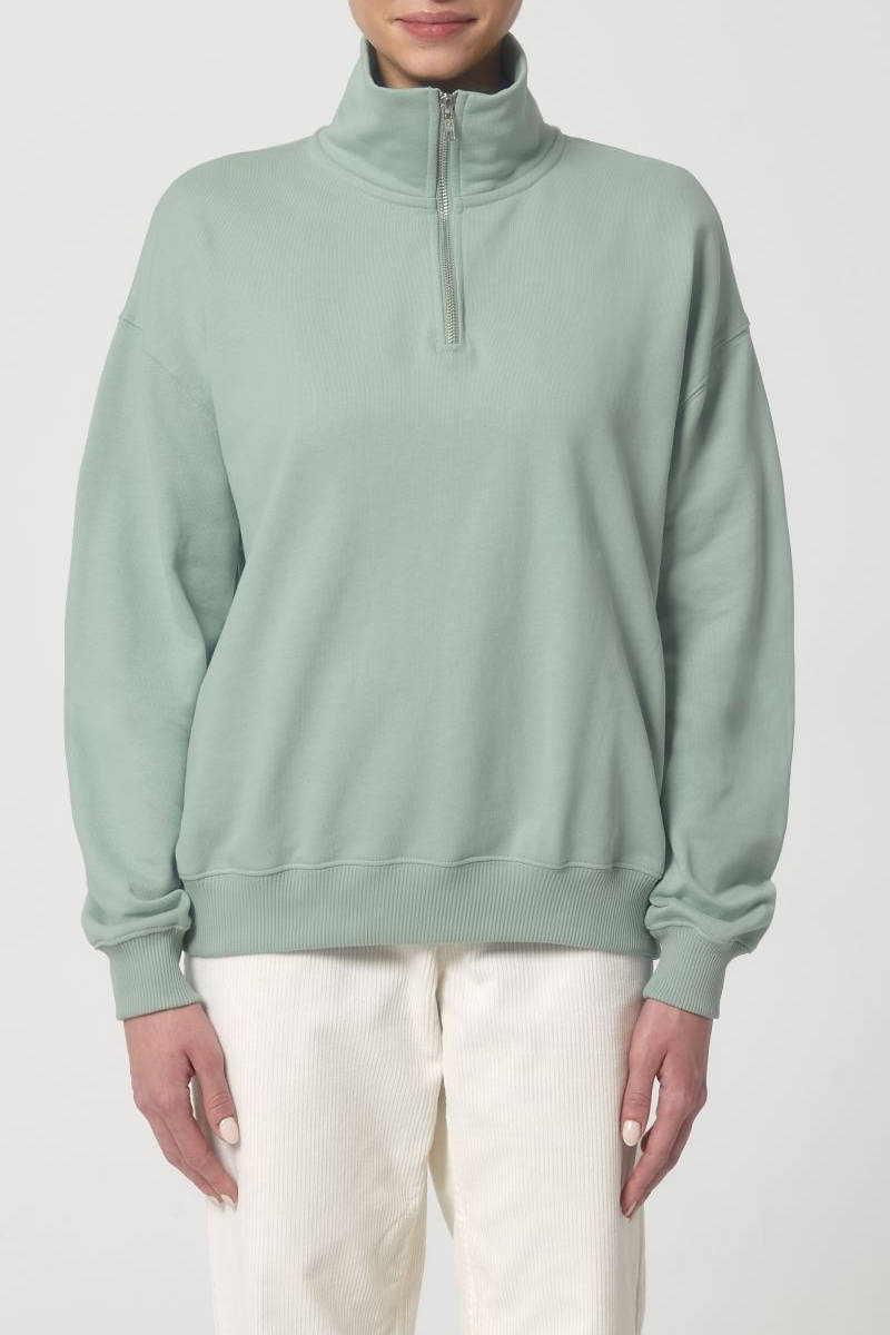 Damen vegan Sweatshirt Milford Dry Aloe