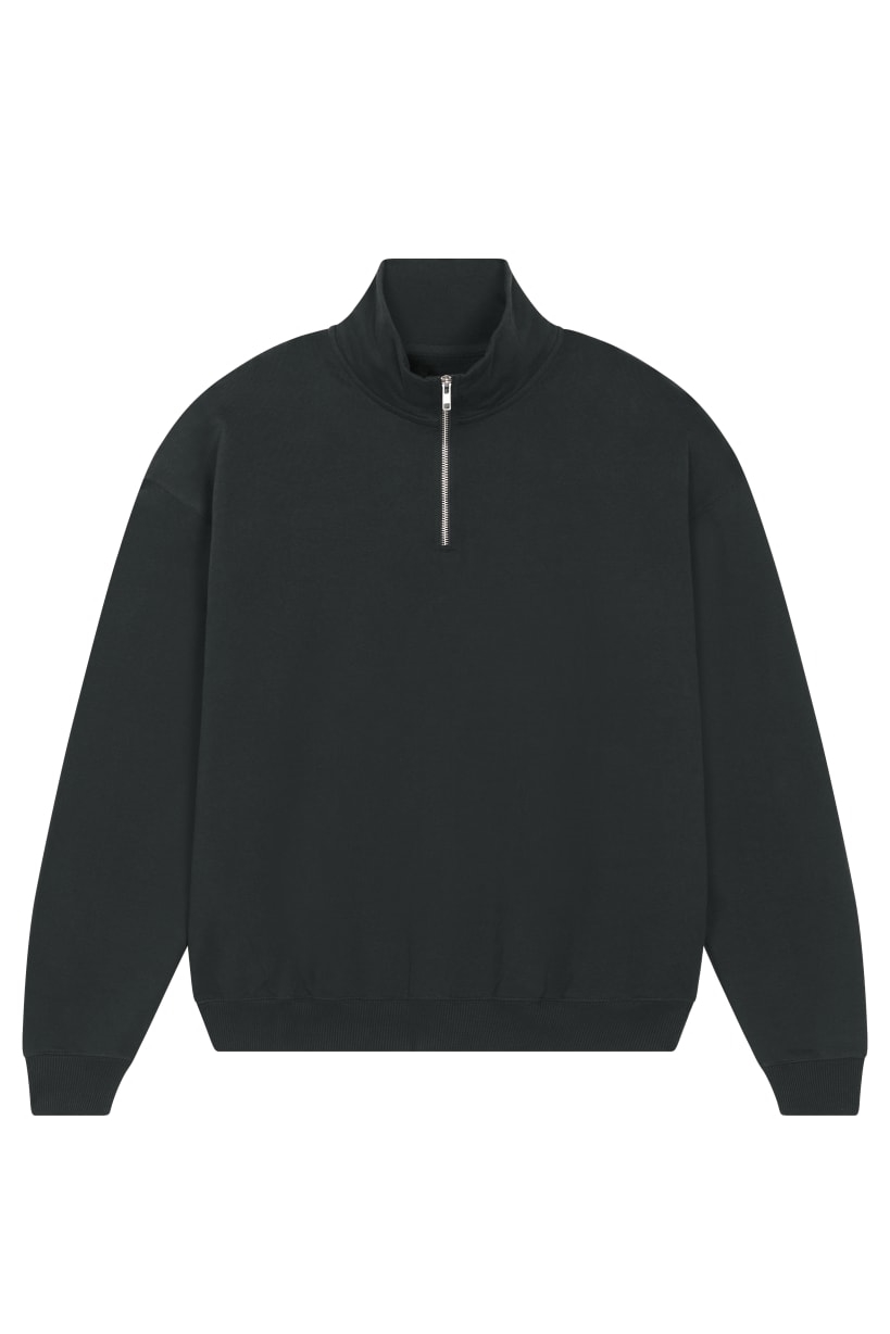Damen vegan Sweatshirt Milford Dry Schwarz