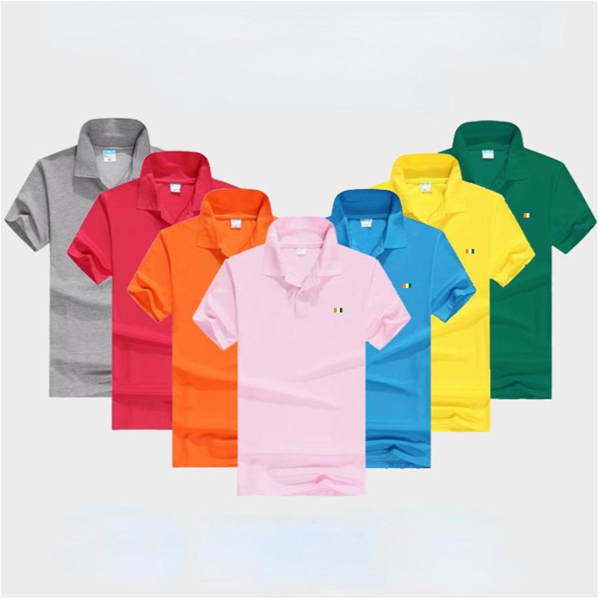 FEGKZLI Fashion Casual herenpoloshirts met korte mouwen Zomerpolo's 3XL geel