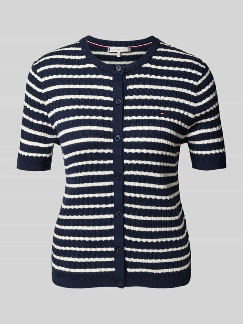 Marc O'Polo Sweatvest met structuur, opstaande kraag, regular fit, 2-weg ritssluiting