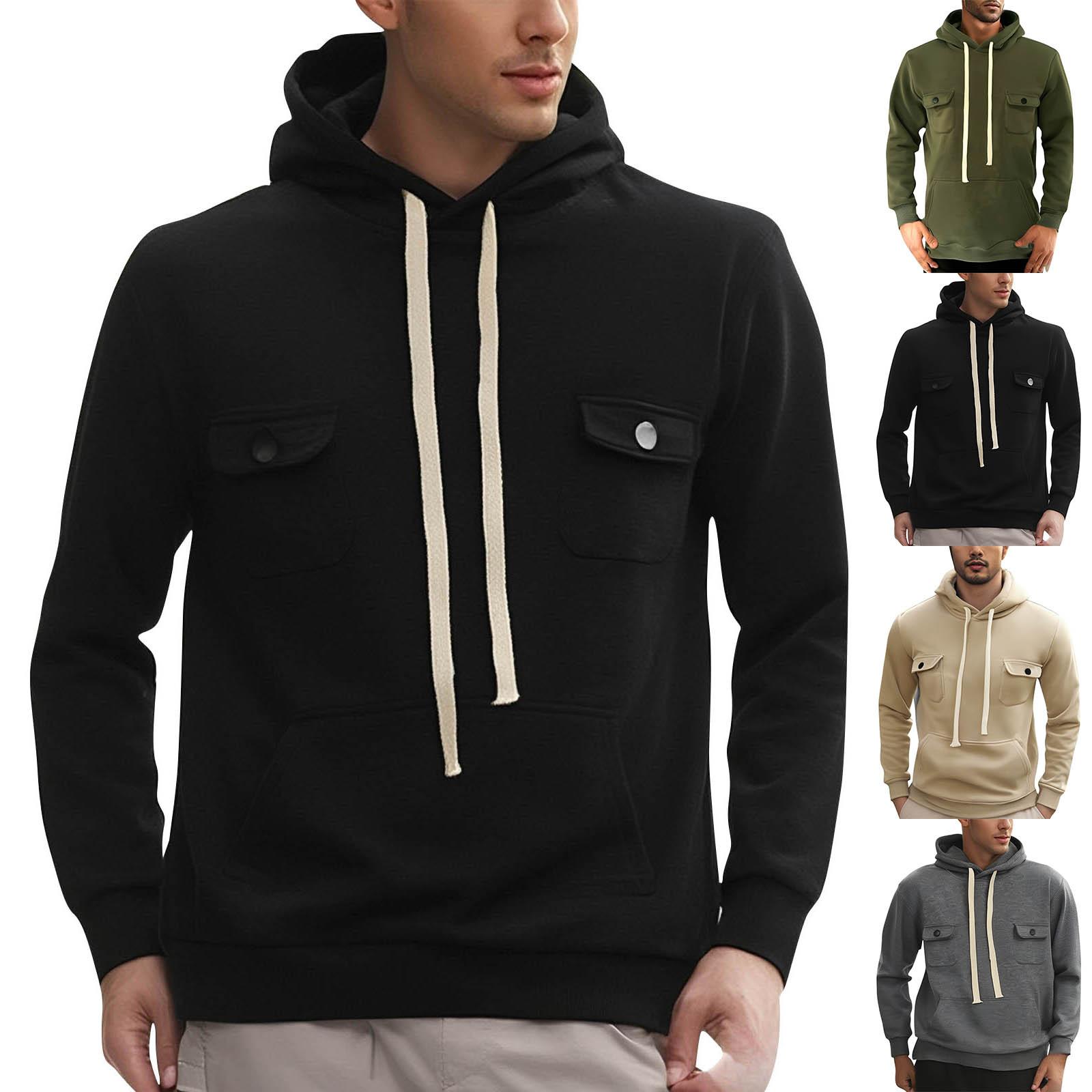 Ren Bag Modieus, casual fleecejack voor heren met opstaande kraag, warm bergbeklimmend jack, fleecejack XL kaki