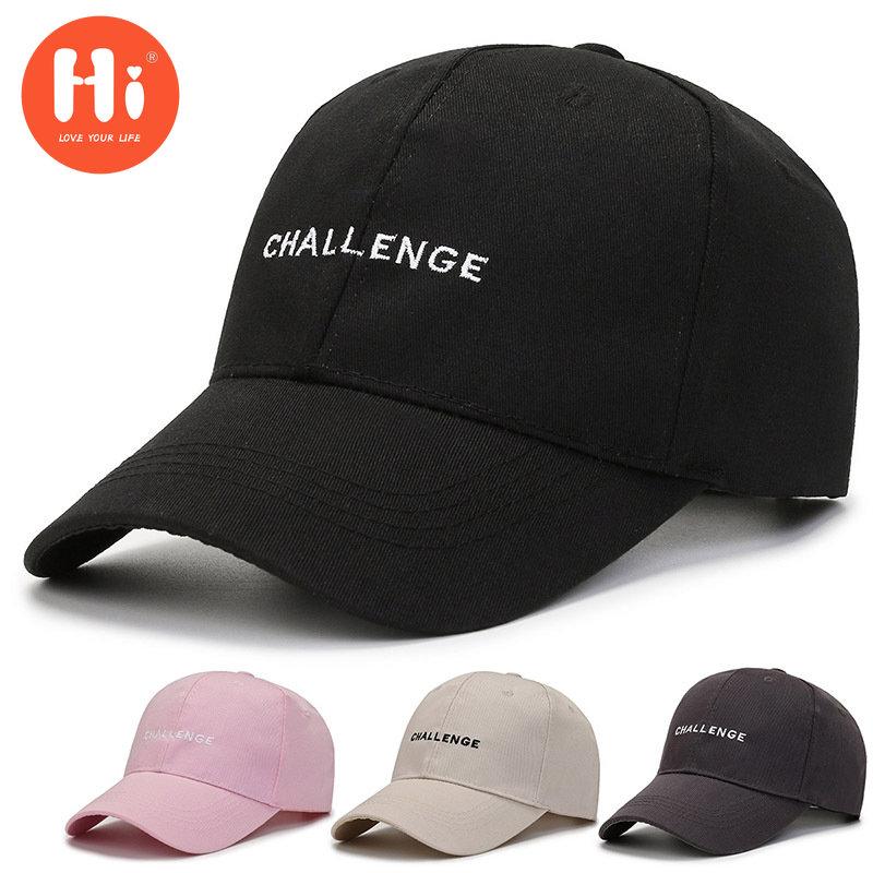 Hi Cap Mode Borduren Baseball Cap Zomer Outdoor Verstelbare Hip Hop Hoeden Bone Snapback Hoed adjustable beige